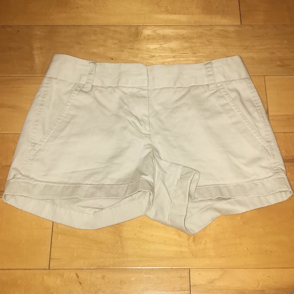 J Crew Chino Shorts 3” inseam